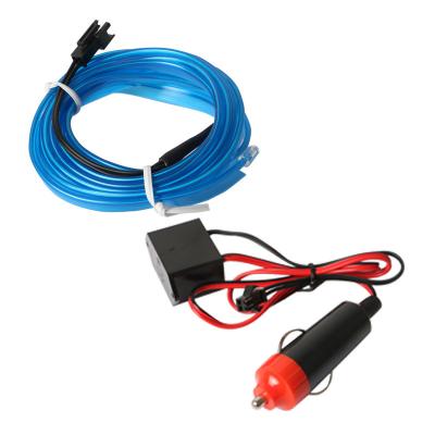 China Flexible Waterproof EL Wire Rope 2m LED Flexible Strip Neon Glow Light for sale