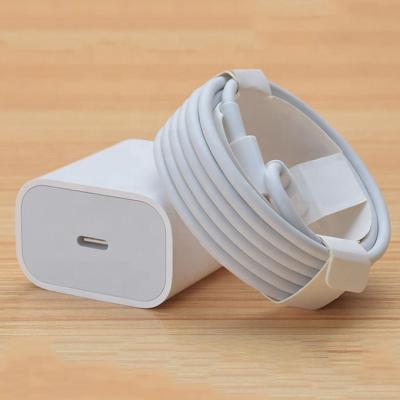 China QC3.0 PD Type C Cable Adapter PC Fireproof US EU Plug iphone fast charger for sale