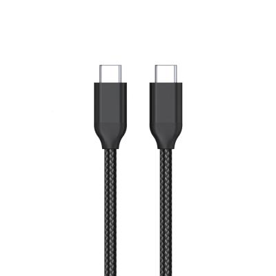 China Tipo de carregamento rápido C de USB 2,0 para datilografar a cabo de dados de C o cabo trançado de nylon de USB à venda