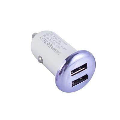 China 9V 2A Fast Car Charger Adapter 20W 2 USB Car Charger For Phone for sale