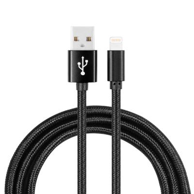 China Os bens trançaram USB de nylon C a USB um cabo que carrega rapidamente o cabo do relâmpago de Iphone à venda