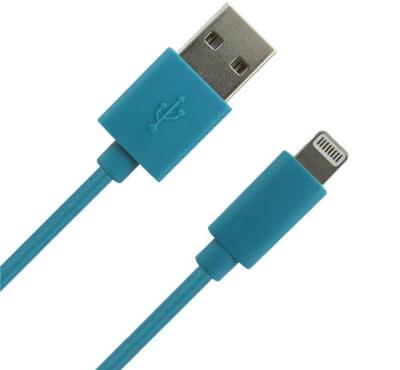 China PVC TC USB ao revestimento de carregamento rápido do TPE de transferência de dados do cabo do relâmpago à venda