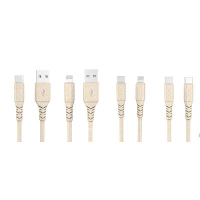 中国 Biodegradable Mfi Certified Lightning Cable USB C To 8 Pin C94 Cords 20W PD 販売のため