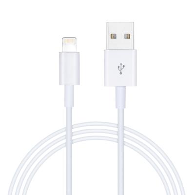China MFi TPE ABS Lightning USB Cable 1.2m 0.5m 2.4A Fast Charger for sale