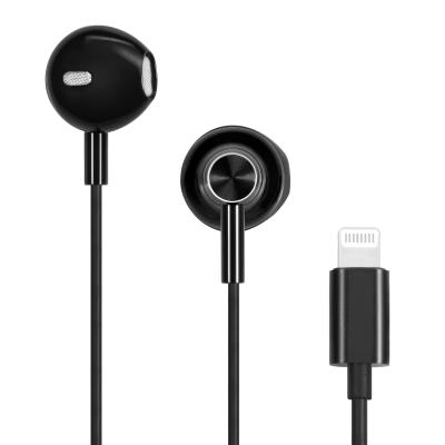 China Lightning Apple MFI Earphone In Ear Dual Dynamic Wired For IPhone 13 for sale