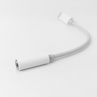 China PVC ABS Iphone Aux Adapter White 8cm Iphone Interface Connector for sale