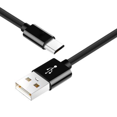 China 3FT 6FT Fabric Cloth 5.1A Micro USB Data Cable For Android Fast Charging for sale