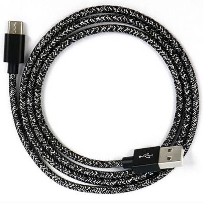 China Snowflake USB To Type C USB Cables ABS Braided Charging Cable To Type C Data Cable for sale