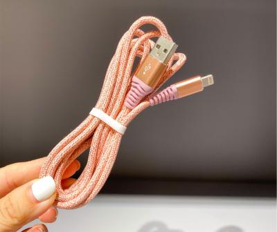 China Nylon Braided USB to Type C Cable 5V 2.1A For Apple Devices for sale