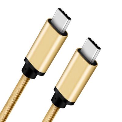 China Nylon Braided 20W Type C Cable RoHS 3A Fast Charging Cable Pure Copper 4 Core for sale