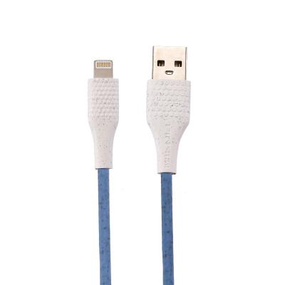 China Degradable Lightning USB Cable 1M 2M Data Transfer Cable Environment Friendly for sale