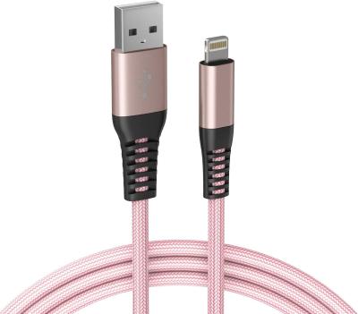 China OEM de carga rápido USB del cable de 2,1 datos del amperio del cable del relámpago al relámpago en venta