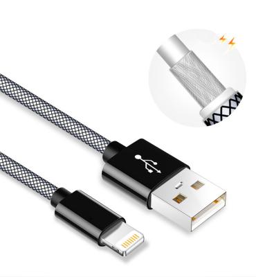 China Iphone MFI USB to Lightning Cable 3.0 USB A To Lightning Fishing Net for sale