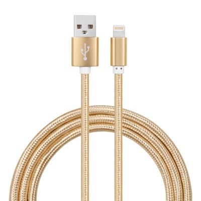 China MFI Lightning USB Cable 2m Nylon Braided for sale