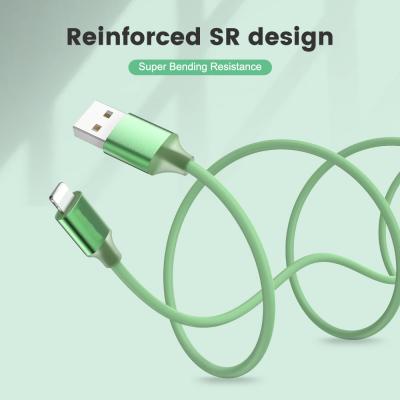 China 2.4A Lightning USB Cable PVC TC for sale