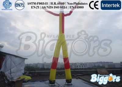 China Fantoche inflável do céu do dançarino do ar do homem do tubo com impressão profissional à venda