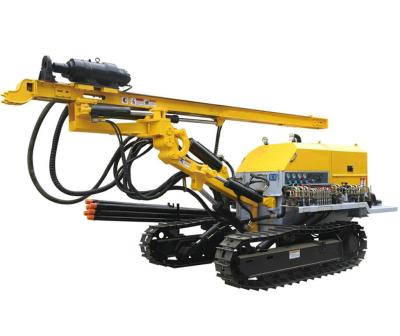 China Hydraulic Crawler Engineering Anchor Drilling Rig 60m Depth 76HP Diesel Engine for sale