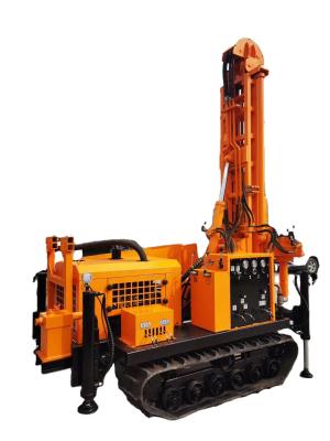 China 150m Depth Crawler Walking Water Well Drilling Rig Machine With 42KW Diesel Enigine for sale