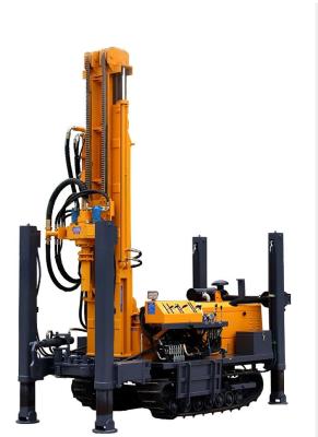 China 180m Depth Crawler Mounted Drill Rig Machine 55KW  90mm - 300mm Dia for sale
