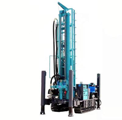 China 450m Drilling Depth Hydraulic Water Well Drill Machine 103KW Engine Power for sale