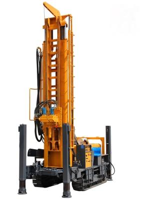 China Pneumatic Water Well Drilling Machine 580m Drilling Depth 132KW Engine for sale