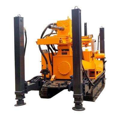 China 76KW Engine Water Well Drilling Machine 260m Depth Water Drilling Equipment for sale