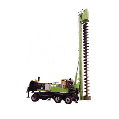 China 6 - 10m Piling Hole Depth Auger Rotary Drilling Rig 34KW Diesel Engine Power for sale