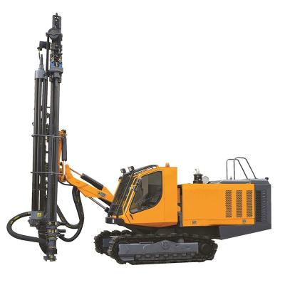 China Crawler Type Rock DTH Drill Rig Machine 32m Drilling Depth 242KW Cummins Engine for sale