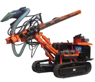 China Hydraulic Crawler DTH Drilling Rig Machine 61HP Diesel Engine 40m Bore Depth for sale
