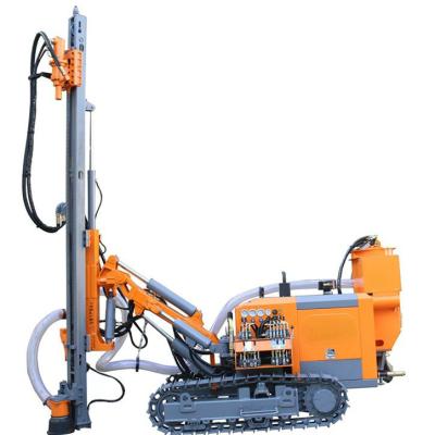 China Hydraulic Crawler DTH Down The Hole Drilling Rig 68HP Diesel Engine 20m Drill Depth for sale