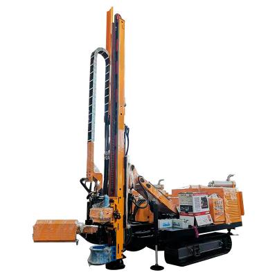 China 180m Depth Engineering Drilling Rig 125KW Engine Hydraulic Anchor Drilling Machine for sale