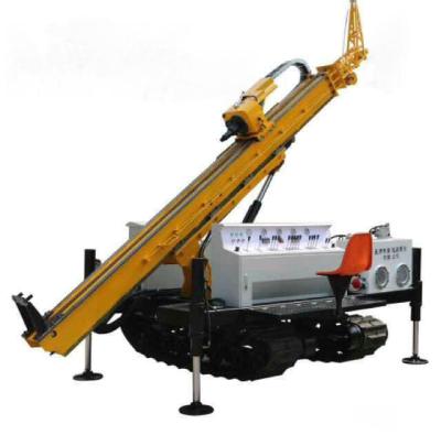 China 50m Depth Engineering Drilling Rig Electric Motor Crawler Mounted Drilling Rig for sale