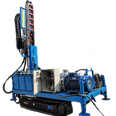 China Hydraulic Jet Drilling Rig Equipment 75KW Motor Power 130m - 170m Drilling Depth for sale