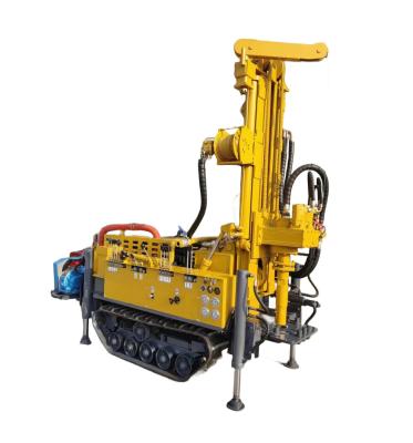China Small Crawler Water Well Drilling Machine 42KW Engine 150m Drilling Depth for sale