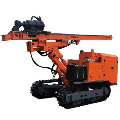 China Hydraulic Solar Pile Driver 84KW Turbocharges Engine Pile Driving Machine for sale