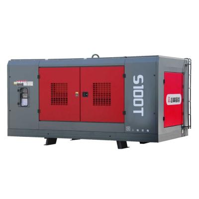 China 25bar Working Pressure Drilling Air Compressor 309KW Screw Type Air Compressor for sale