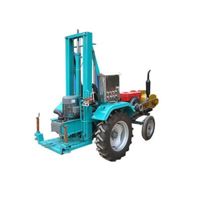 China 150m Depth Borehole Drilling Machine 30KW Four Wheel Tractor Water Well Drilling Rig for sale
