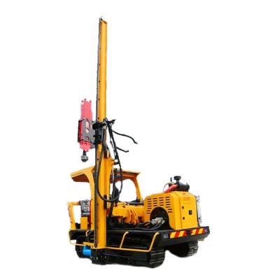 China Solar Hydraulic Crawler Pile Driver 70KW Rated Power Max 3500mm Drilling Depth for sale