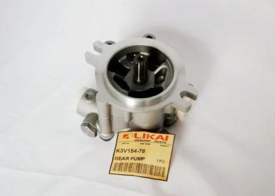 China Silver Gear Pump Assembly Excavator Spare Parts Kato SK135 K3V154-78213 for sale