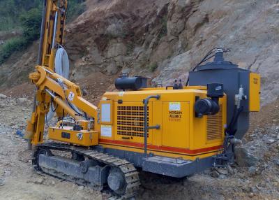 China Yellow Crawler Type Hydraulic Rock Dth Drilling Rig Machine 3