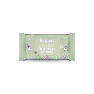 China Individual Package Facial Wet Makeup Remover Wipes Private Label OEM for sale