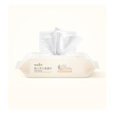 China A venda por atacado engrossa limpezas biodegradáveis da água do bebê da marca própria molhada natural das limpezas da eliminação de Flushable à venda