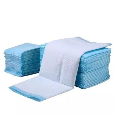 China Cotton Disposable Under Pad 45x60mm 60x60mm Blue Pink for sale
