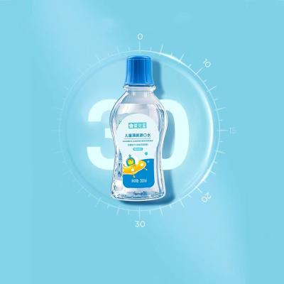 China Children's Fruit Flavor Oral Hygiene Tool 30S Quick Clean Mouthwash for sale