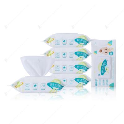 China Skin Friendly No Stimulation No Preservative Baby Wet Wipe Unscented for sale