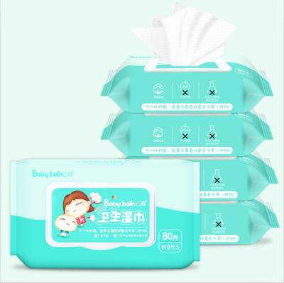 China Soft Disposable Wet Wipes Killing Rate Of Escherichia Coli And Staphylococcus Aureus ≥99.99% for sale