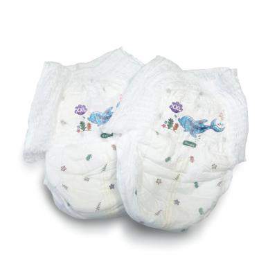 China La Top-hoja disponible modificada para requisitos particulares del algodón jadea al bebé del OEM levanta los pañales en venta