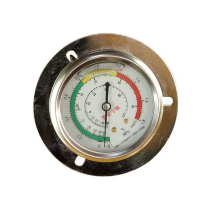 China 2inch 50mm Dial Glycerine Filled Pressure Gauge Stainless Steel Manometer for sale