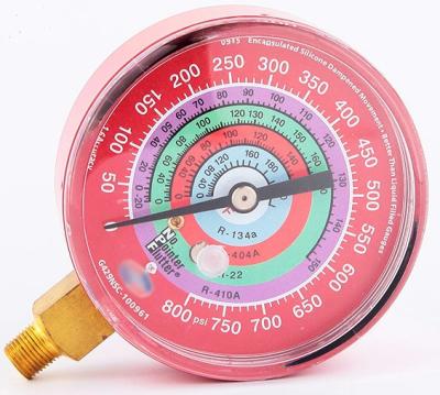 China instrumento Inline do manômetro do verificador do calibre de pressão do gás natural de 3,15
