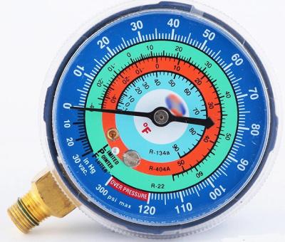 China 0-120 P-/inmanometer-Gasdruck-Prüfvorrichtungs-Langspielplatten-Gas-Manometer-Tankstelle zu verkaufen